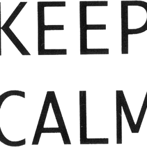 Keep Calm PNG