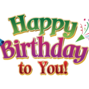 Happy Birthday PNG