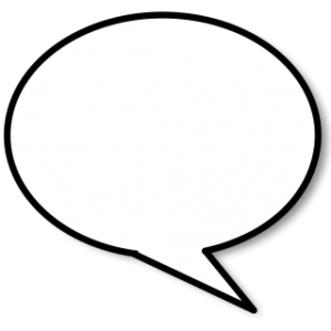 round speech balloon PNG