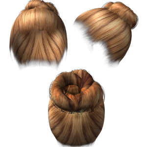 Hair wig PNG