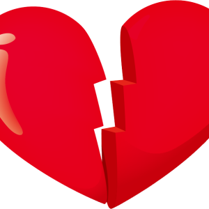Broken heart PNG