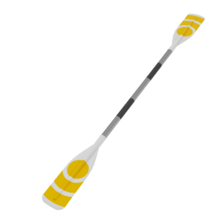 Kayak paddle PNG image