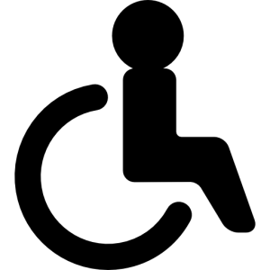 Disabled handicap symbol PNG
