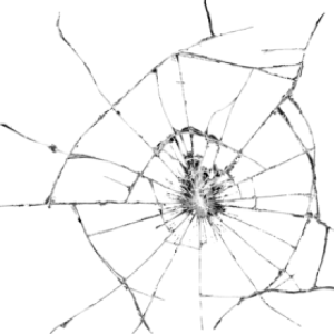 Broken glass PNG