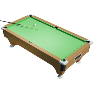 Billiard table PNG