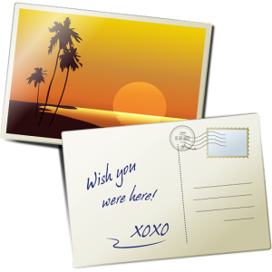 Postcard PNG