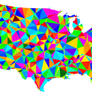 USA map PNG