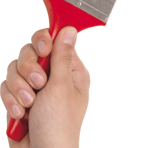 paint brush in hand PNG image