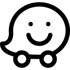 Waze PNG logo