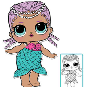 L.O.L. Surprise! doll PNG