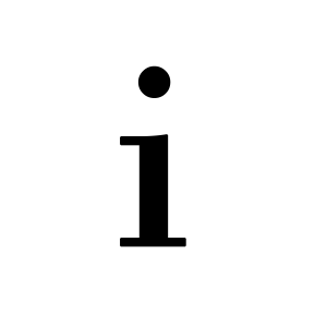 letter I PNG