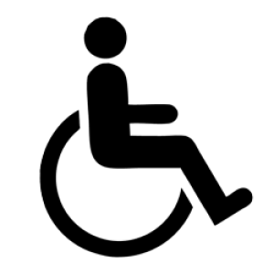 Disabled handicap symbol PNG