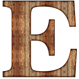 Letter E PNG