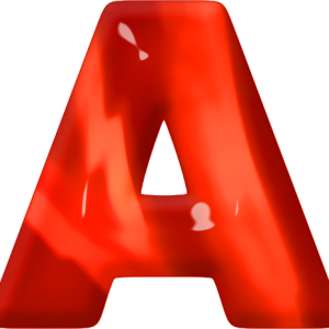 letter A PNG