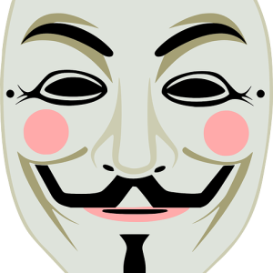 Guy Fawkes mask PNG