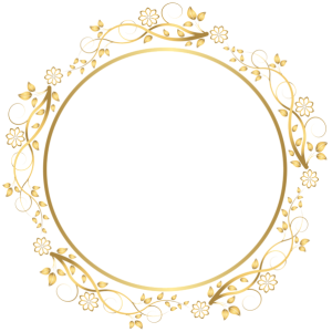 Floral frame PNG