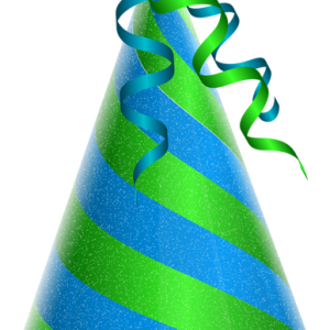 Party birthday hat PNG