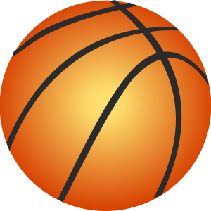 Basketball ball PNG image