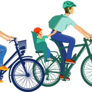 Cycling, cyclist PNG
