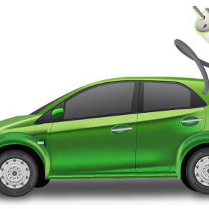 Electric car PNG