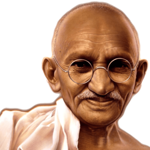 Mahatma Gandhi PNG