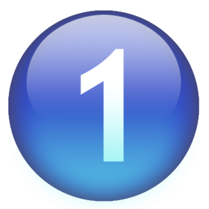 Number 1 PNG