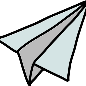 Paper plane PNG