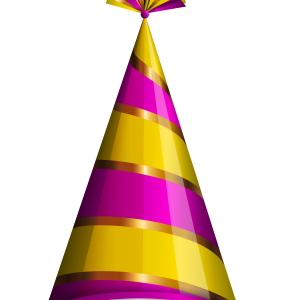 Party birthday hat PNG