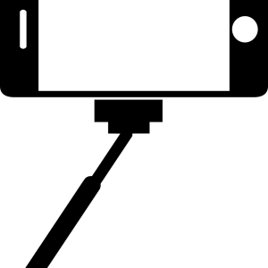 Selfie stick PNG