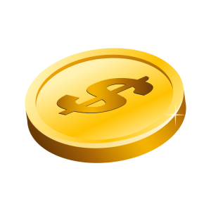 Gold coin PNG image