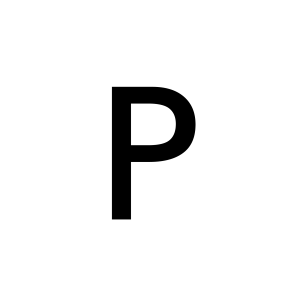 Letter P PNG