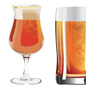 goblet beer PNG image