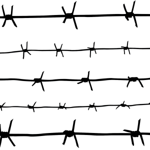 Barbed wire PNG
