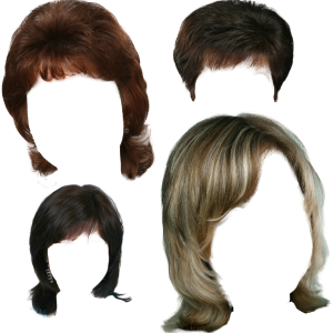 Hair wig PNG