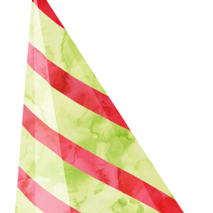 Party birthday hat PNG