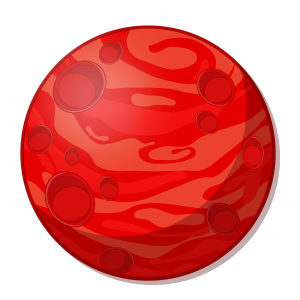 Mars planet PNG