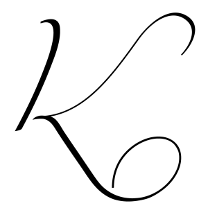 Letter K PNG