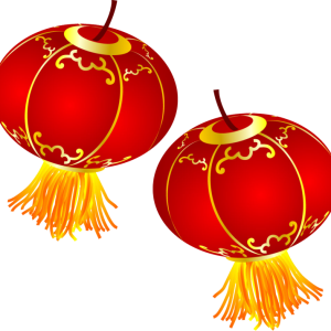 Chinese red lantern PNG