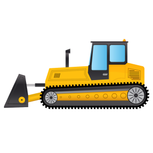 Bulldozer PNG