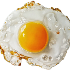 Fried egg PNG image