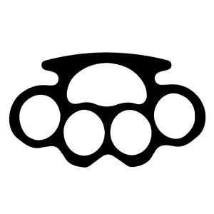 Brass knuckles PNG