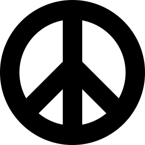 Peace symbol PNG