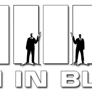 Men in black logo PNG