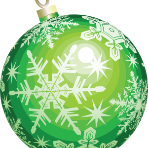 Christmas ball toy PNG image