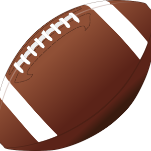 American football ball PNG