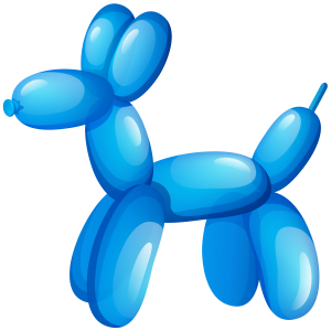 Balloon dog PNG