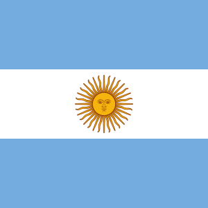 Argentina flag PNG