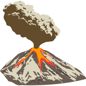 Volcano PNG