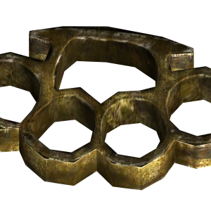 Brass knuckles PNG