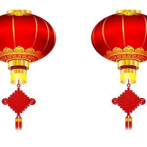 Chinese red lantern PNG